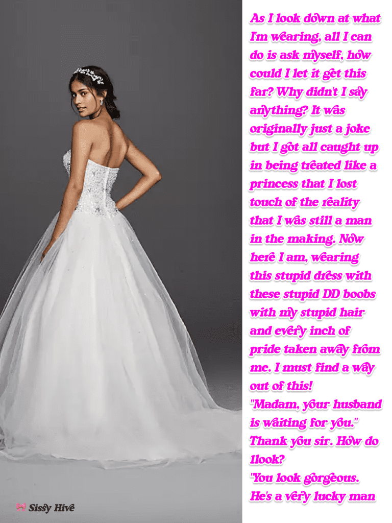 Sissy Weeding Caption