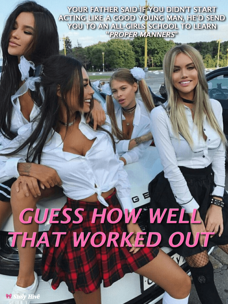 Sissy Schoolgirl Caption