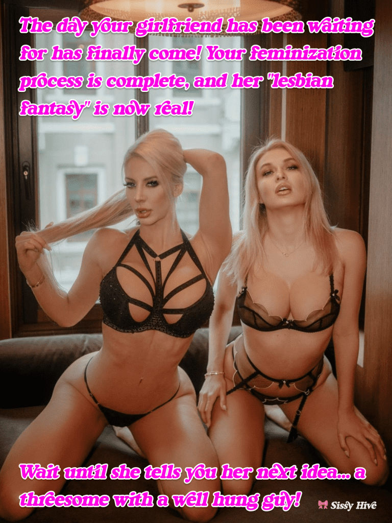Sissy Threesome Captions