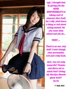 Sissy Schoolgirl Caption