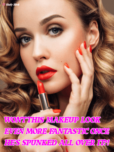 Sissy Lipstick Captions