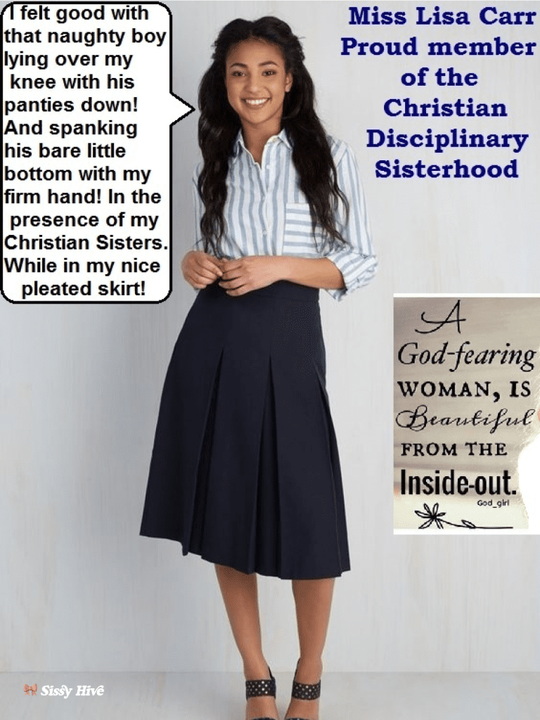 Sissy Spanking Caption