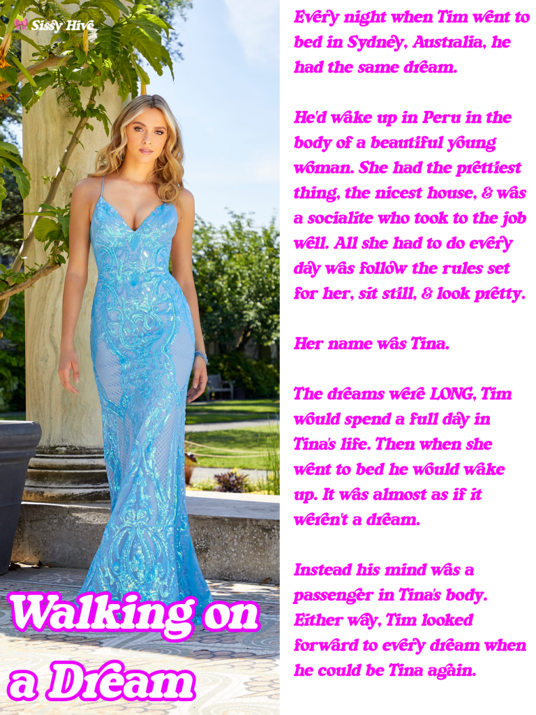 Sissy Prom Caption