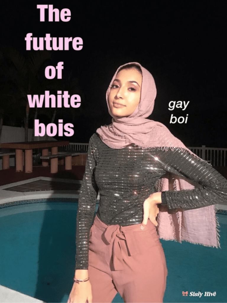 Sissy White Boi Caption