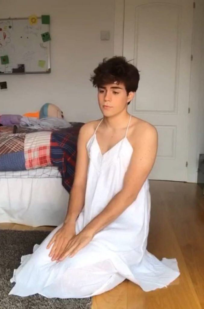 Boys Dressed as Cute Girls