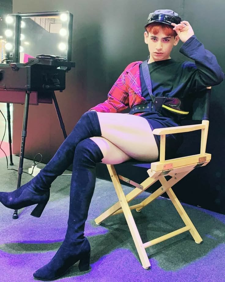 Boys Dressed as Cute Girls