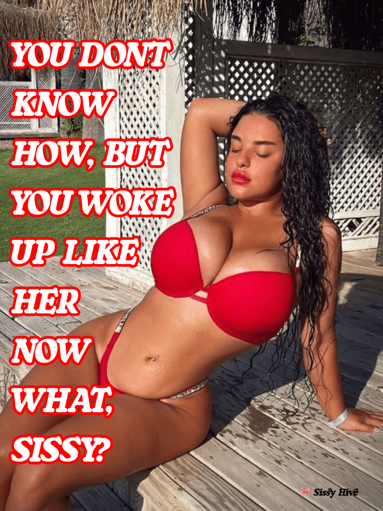 Sissy Lingerie Captions 6
