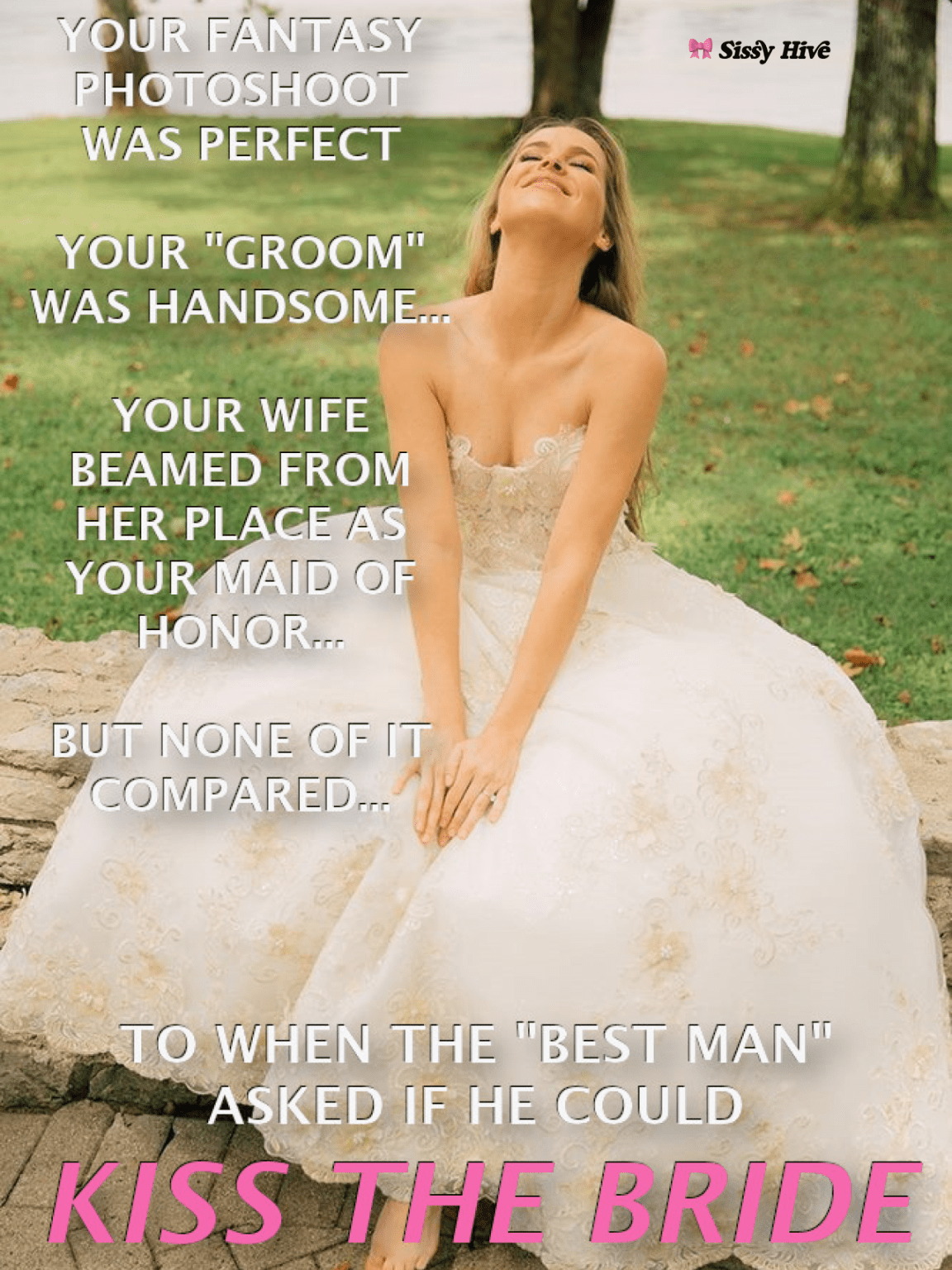 10 Sissy Bride Captions to Add Spark to Your Wedding Day Photos - Sissy ...
