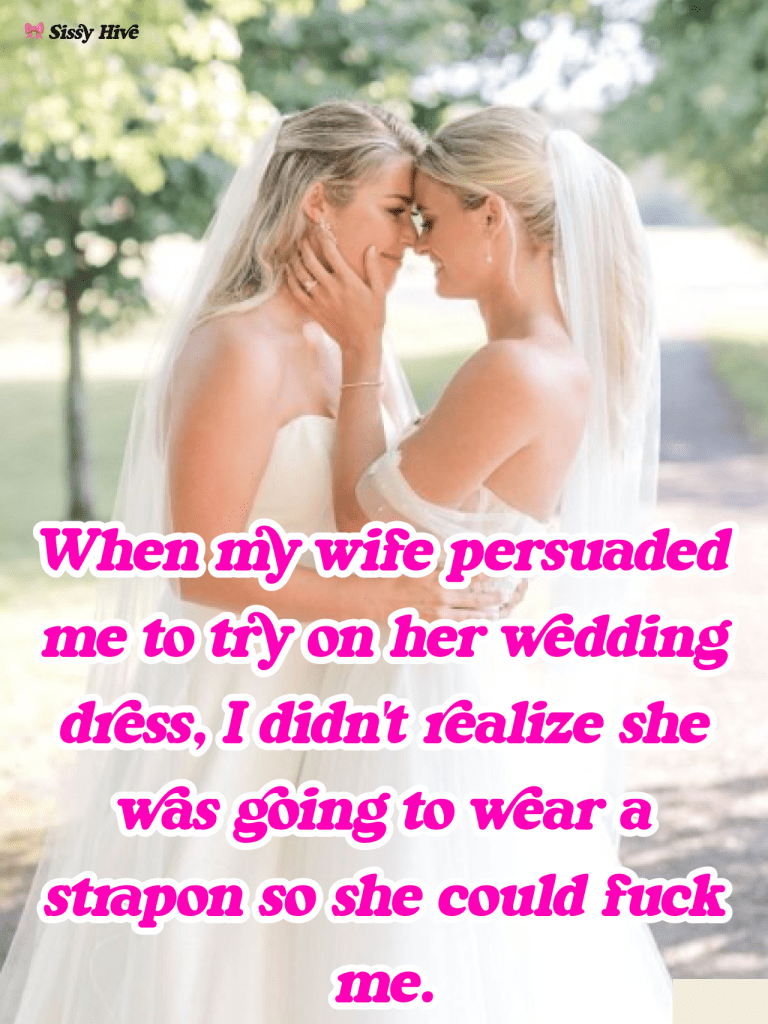 Sissy Bride Captions 7