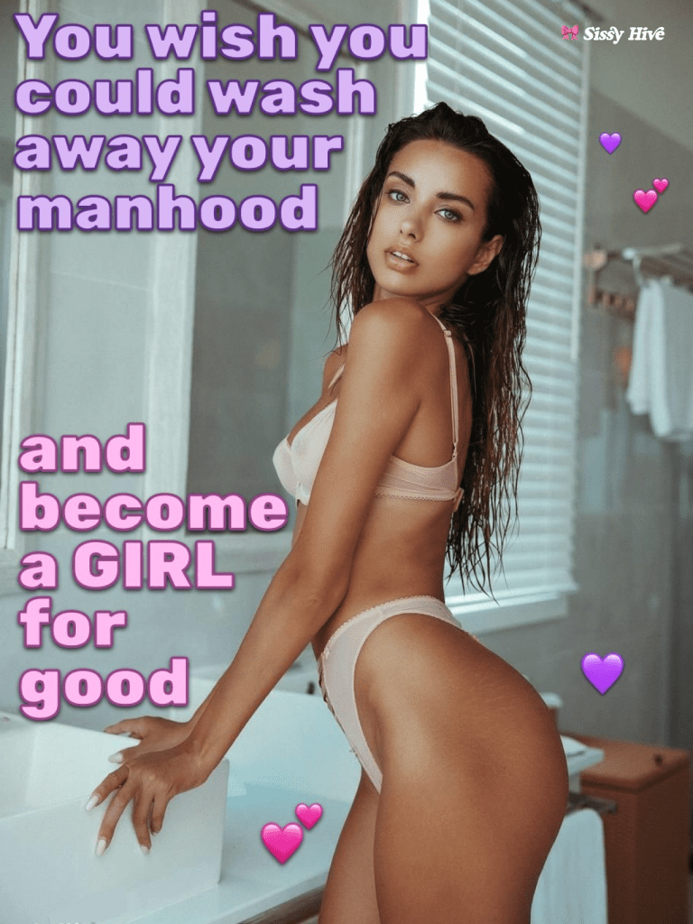 Sissy Thong Captions