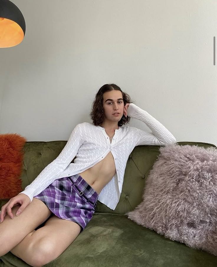 Boys Dressed as Cute Girls
