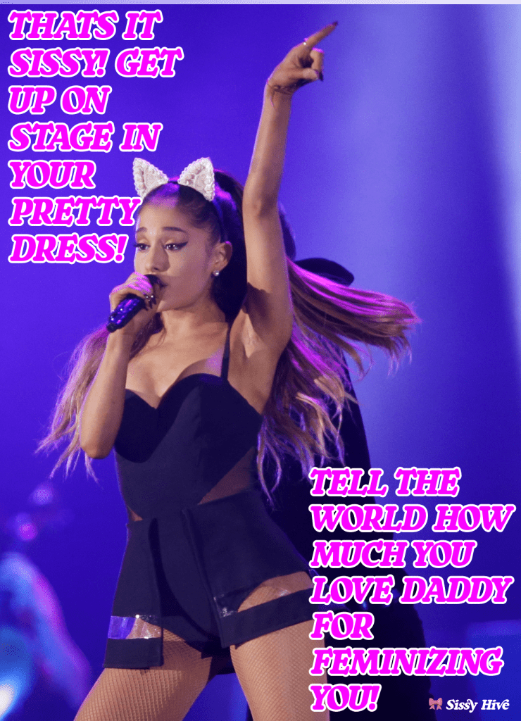 Ariana Grande Sissy Caption 11