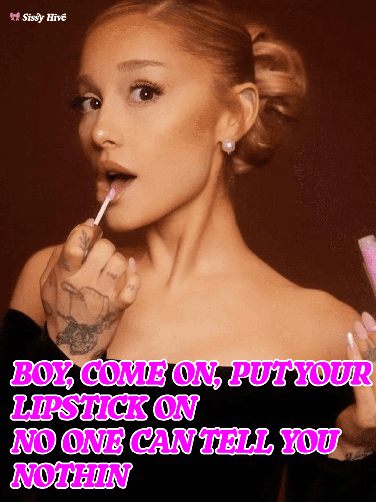 Ariana Grande Sissy Caption 12