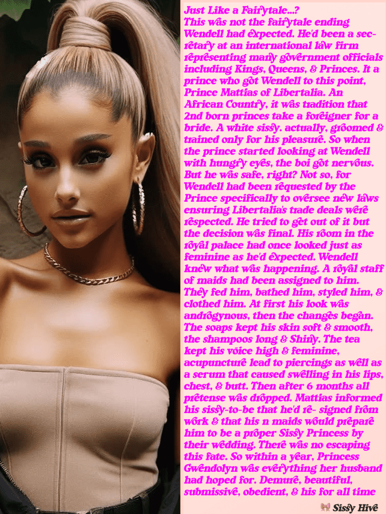 Ariana Grande Sissy Caption 4