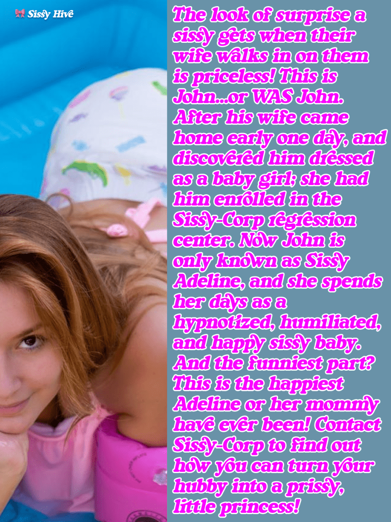 Sissy Diaper Humiliation Caption 8