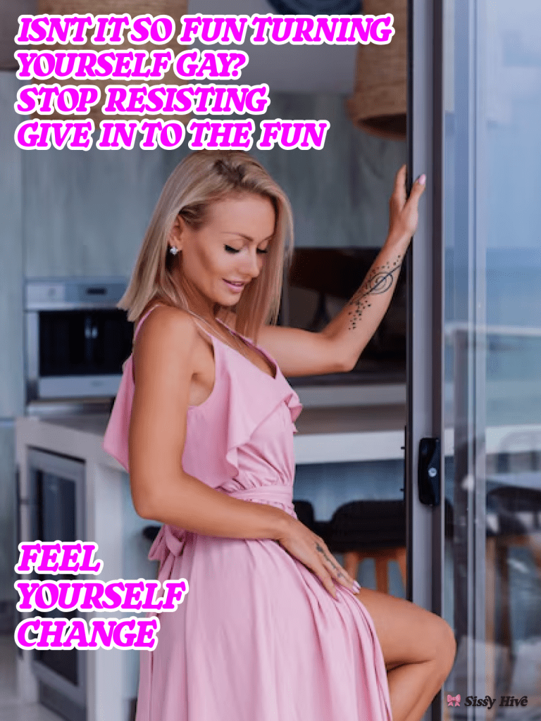 Sissy Encouragement Caption 3