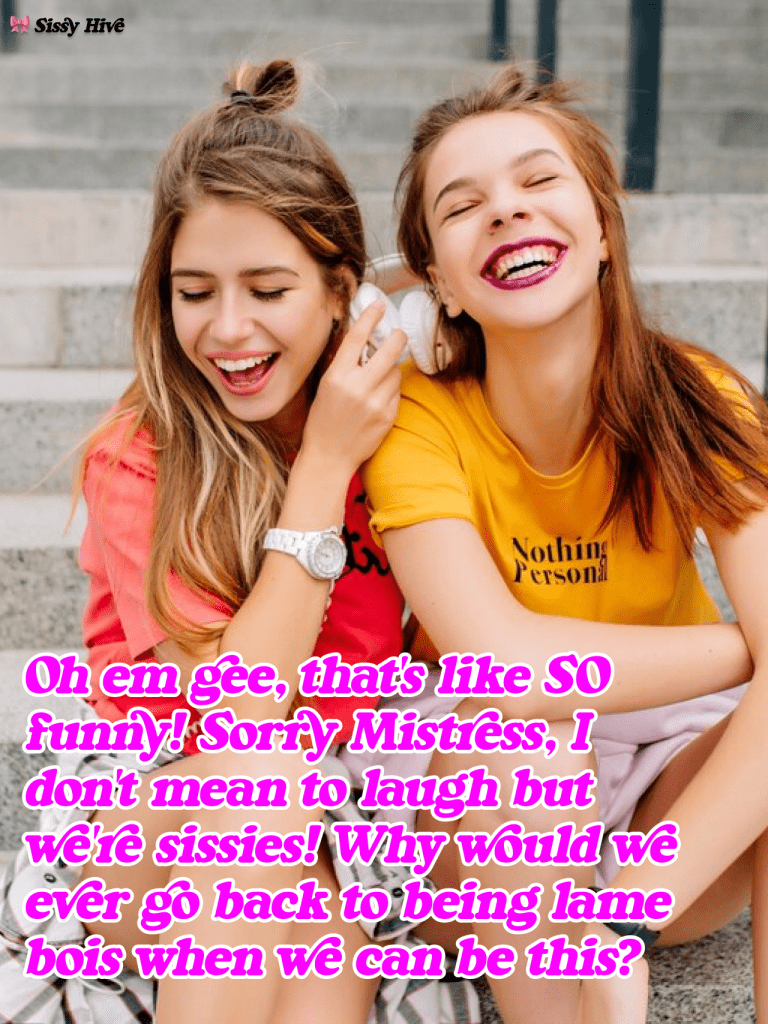 Sissy Facial Caption 2