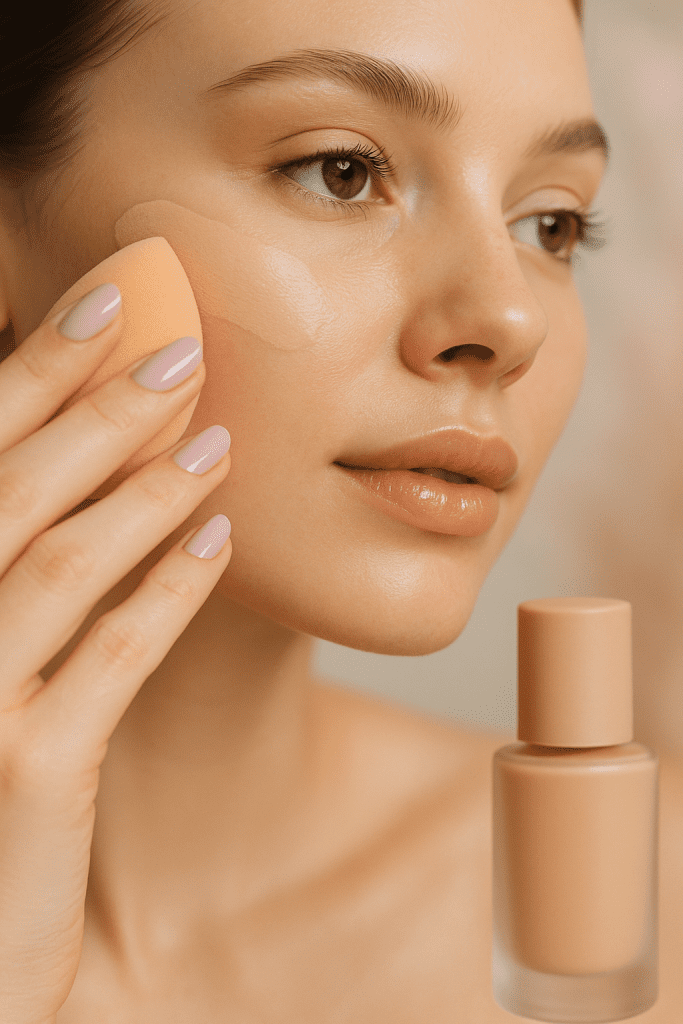 Best Makeup for Sissies – Applying Foundation with Brushes or Sponges