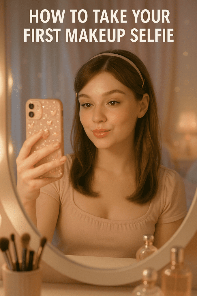 How to Take Your First Makeup Selfie