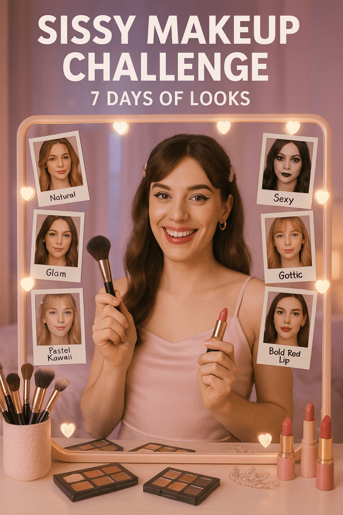 Sissy Makeup Challenge