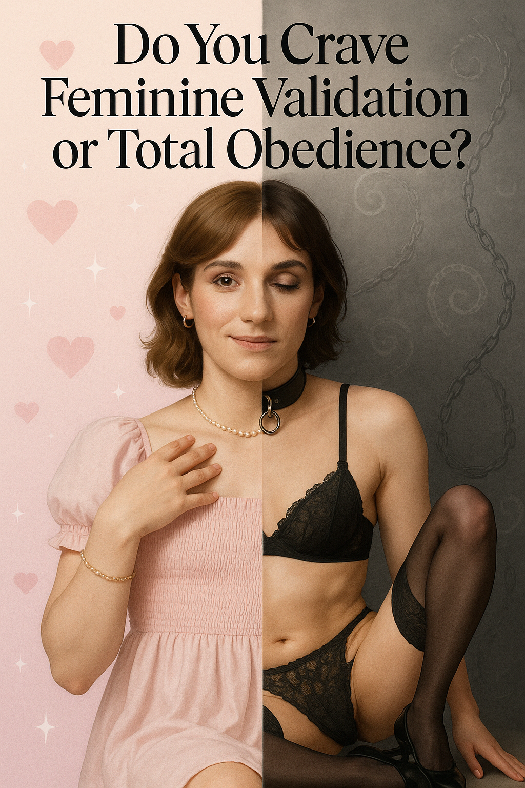 Do You Crave Feminine Validation or Total Obedience?​