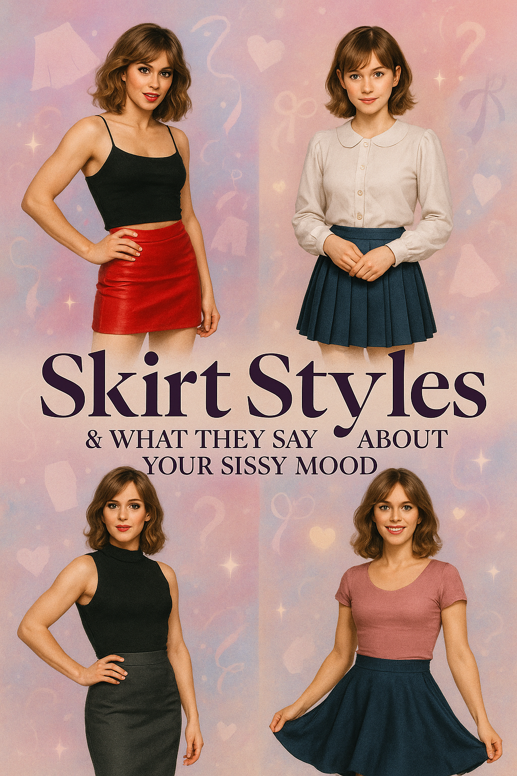 Skirt Styles & What They Say About Your Sissy Mood​