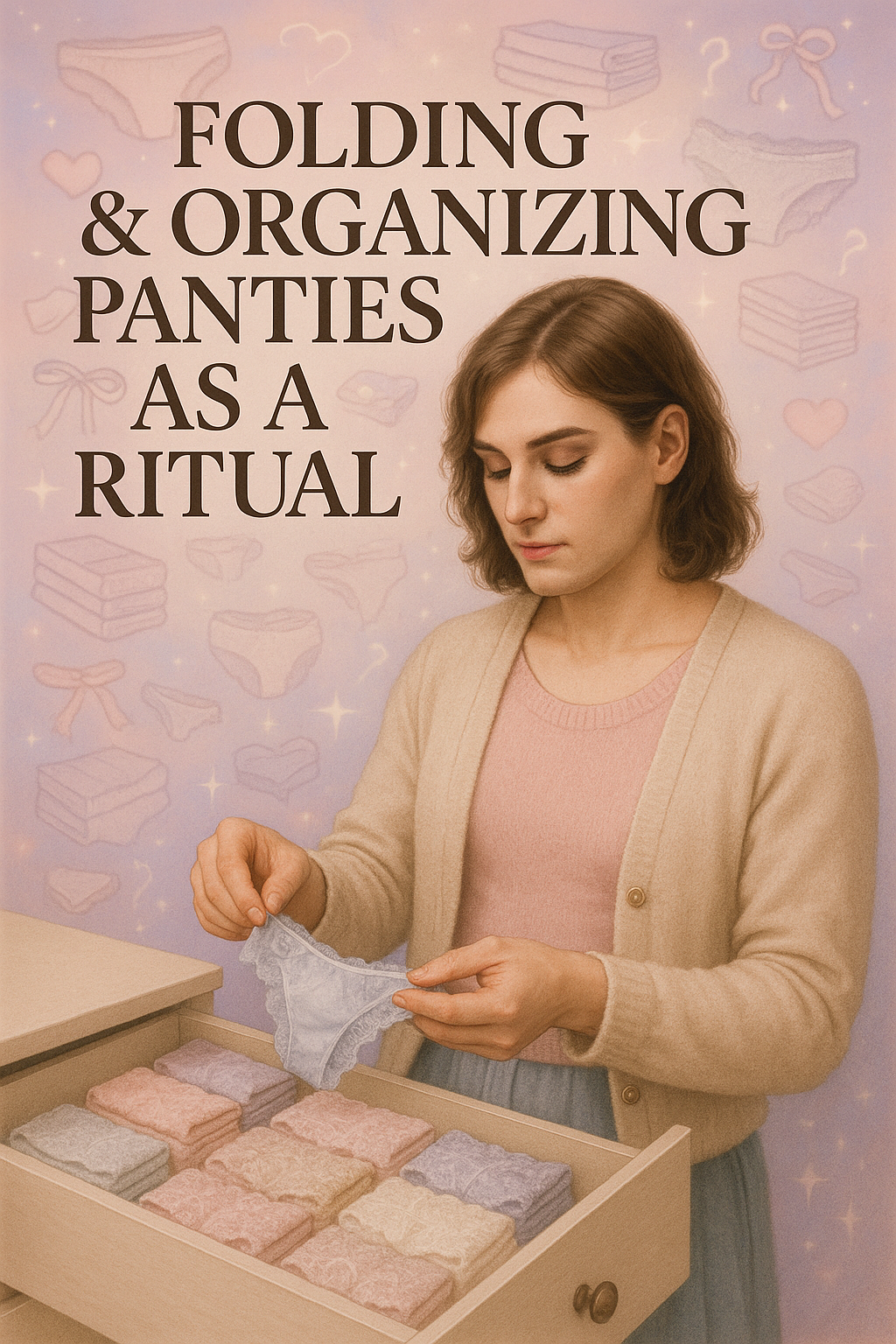 Folding & Organizing Panties as a Ritual​