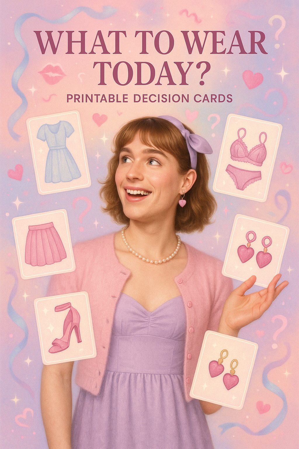 “What to Wear Today?” Printable Decision Cards​