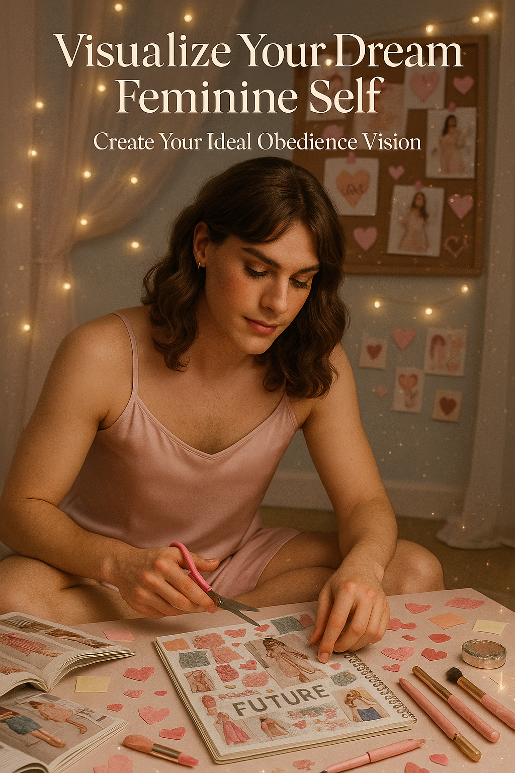 Visualize Your Future Slut Self – Write, draw, and design your dream obedience​