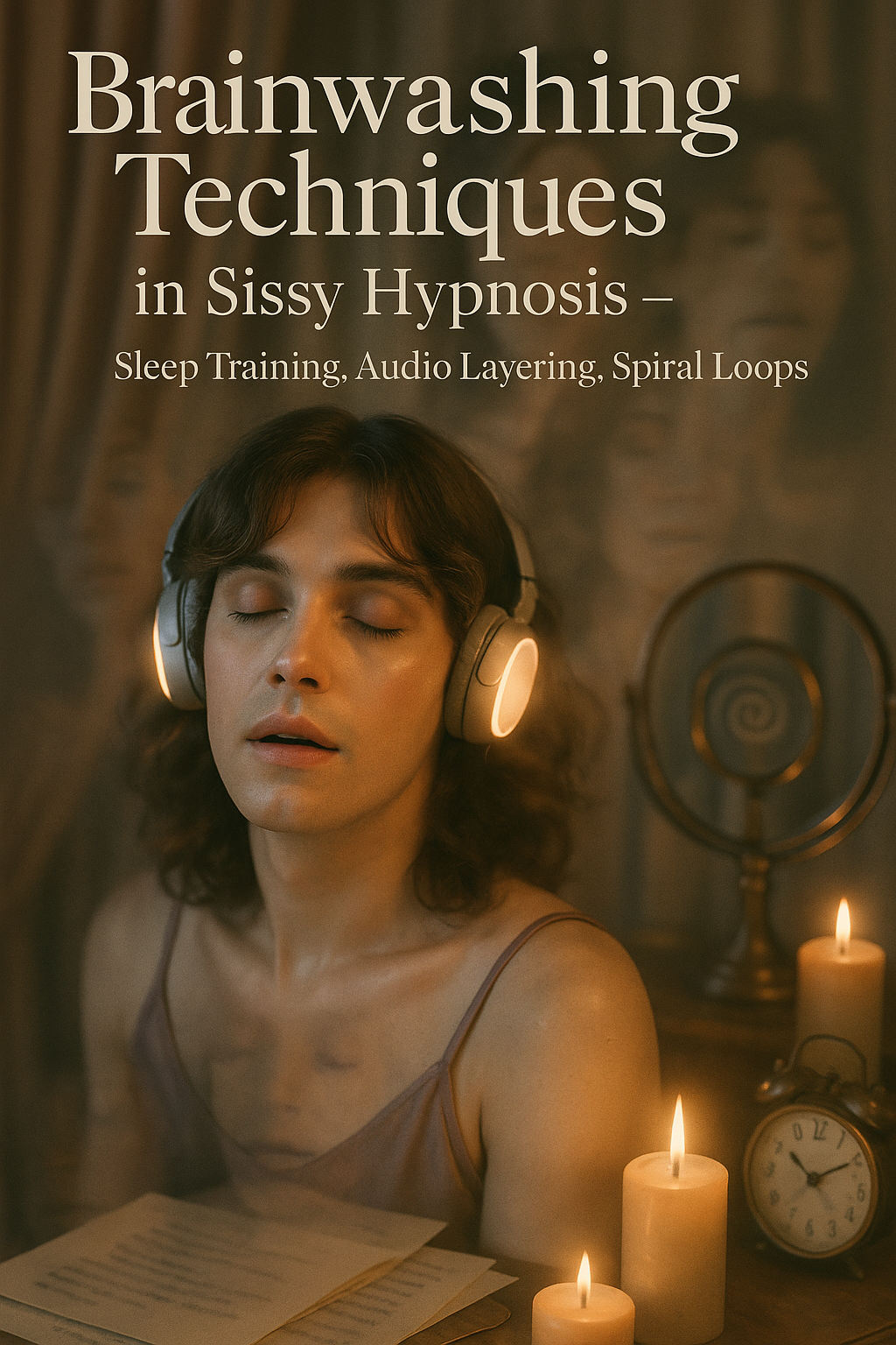 Brainwashing Techniques in Sissy Hypnosis – Sleep training, audio layering, spiral loops​
