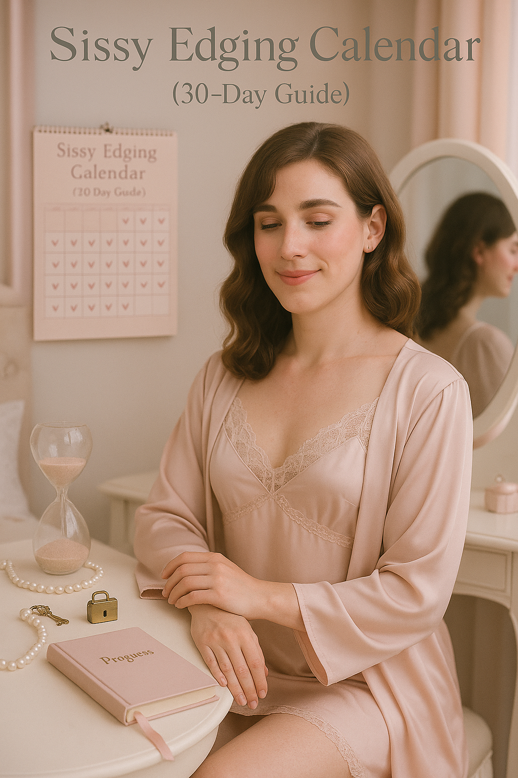 Sissy Edging Calendar (30-Day Guide) – One stroke task per day for build-up control​