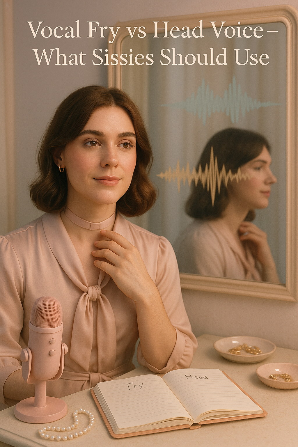 Vocal Fry vs Head Voice – What Sissies Should Use