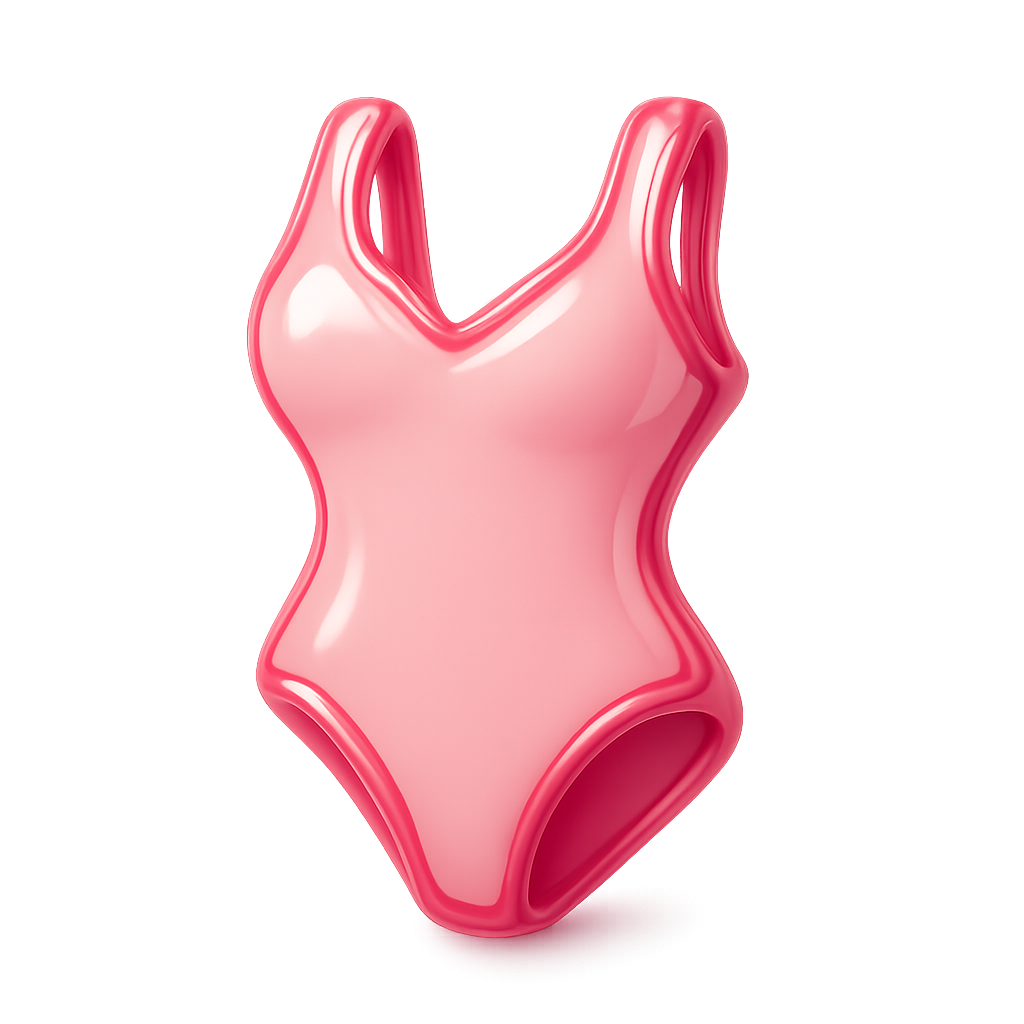 Sissy Swimsuit Caption