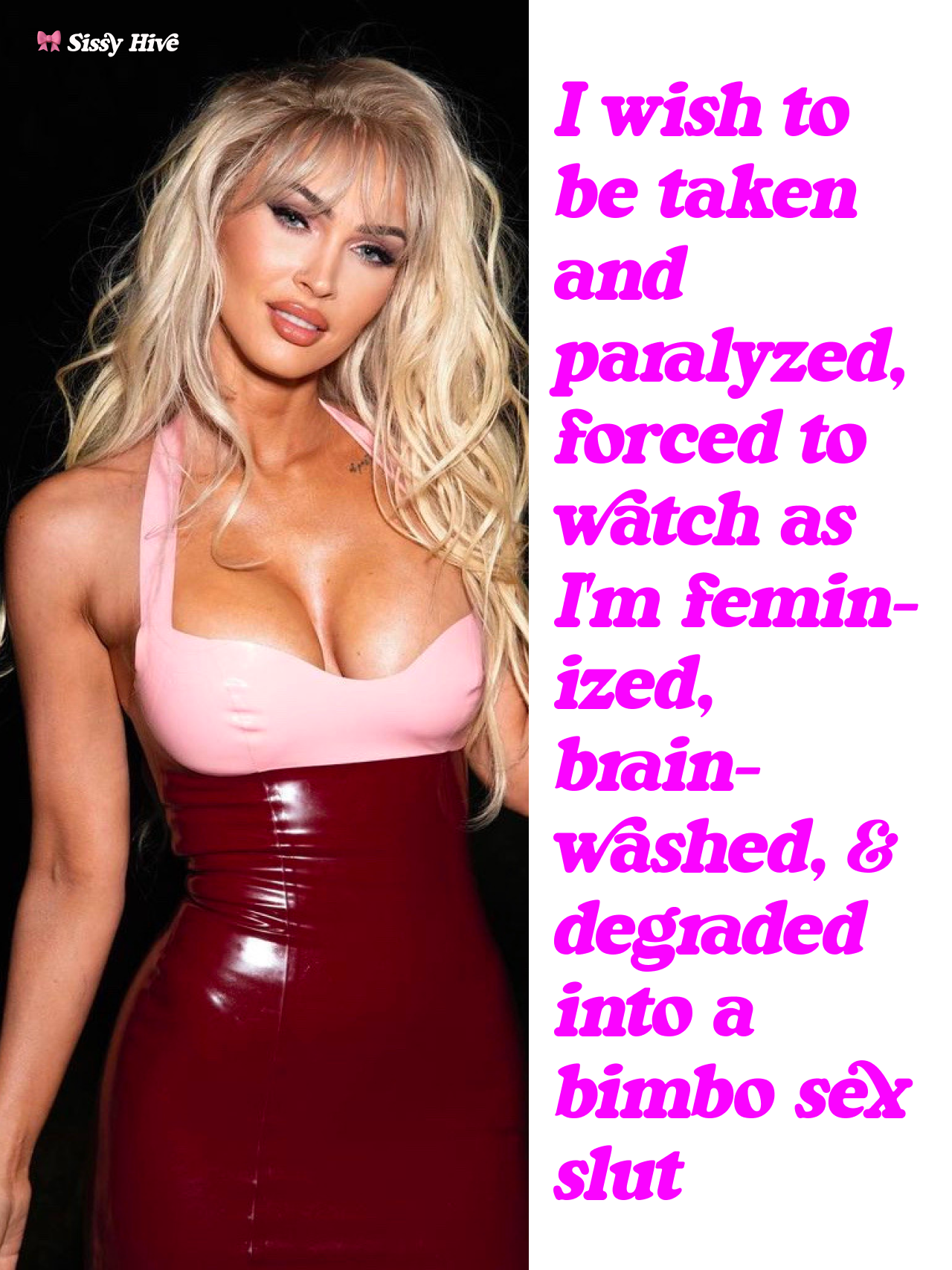 BIMBO Sissy Captions 5