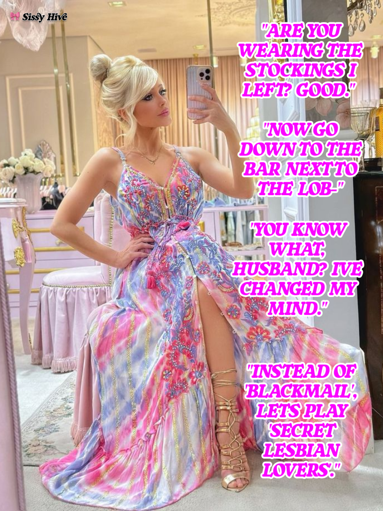 Blackmail Sissy Captions 3