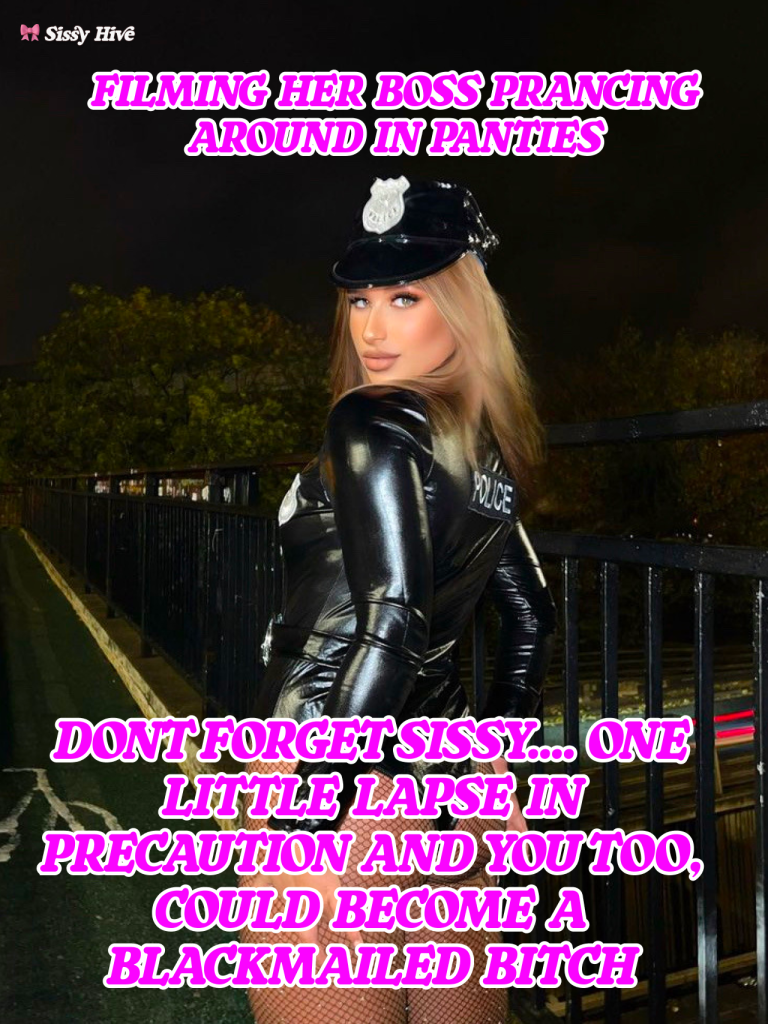 Blackmail Sissy Captions 8