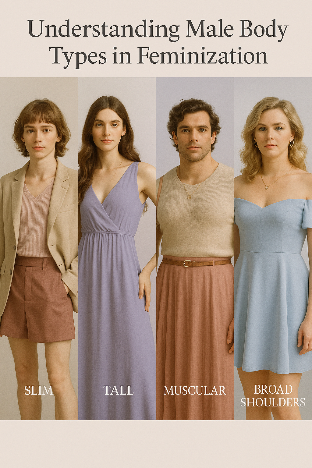 Understanding Male Body Types in Feminization​