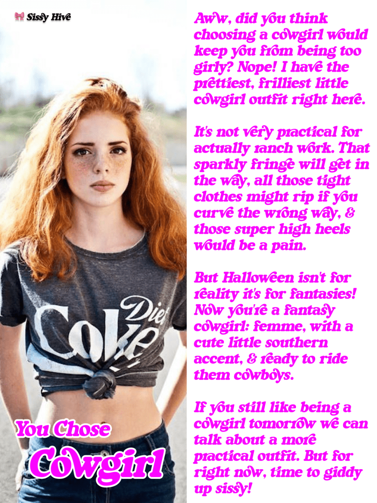 Halloween Sissy Captions 1