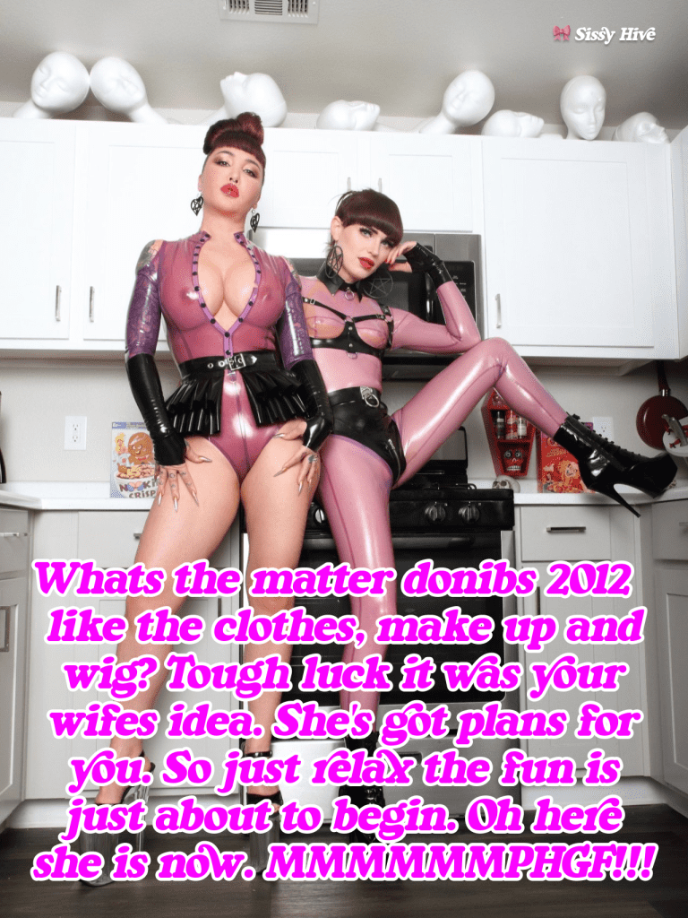 Latex Sissy Captions 4