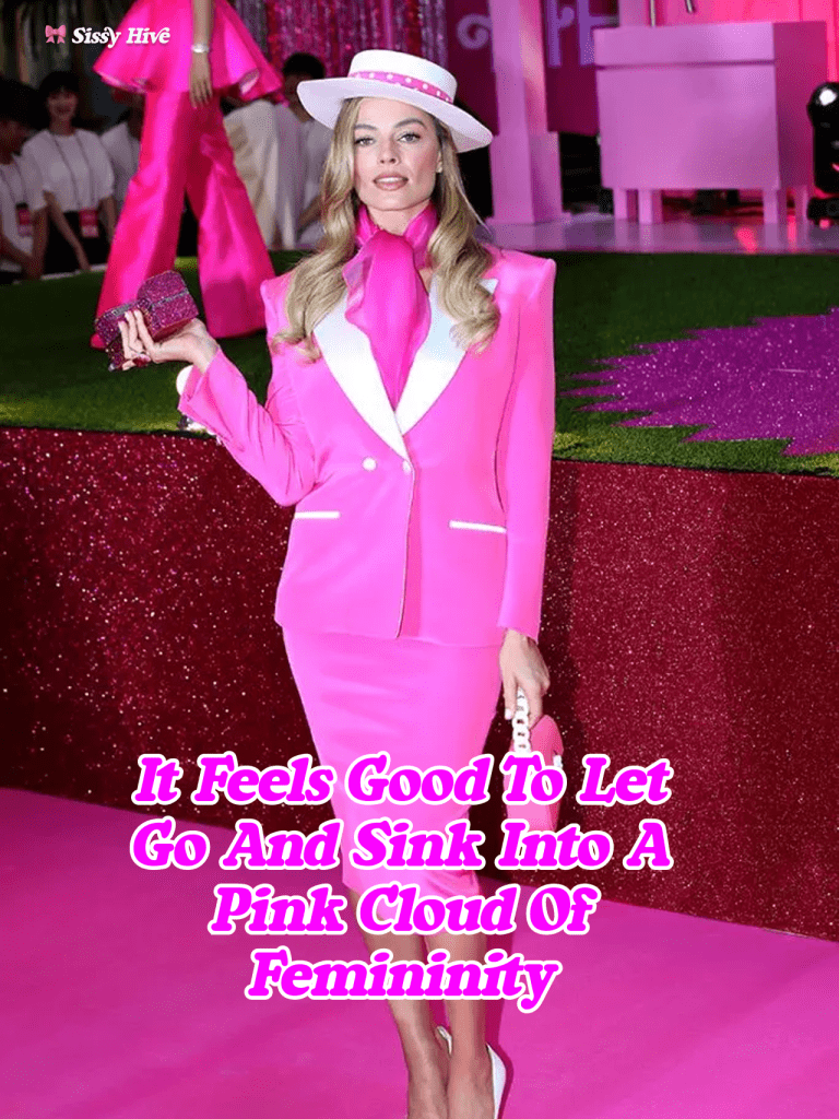 Pink Sissy Captions 10