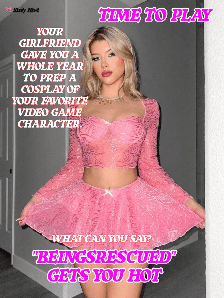 Pink Sissy Captions 2