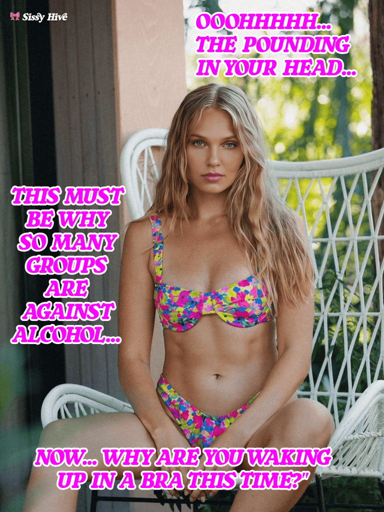 Sissy Bra Caption 4