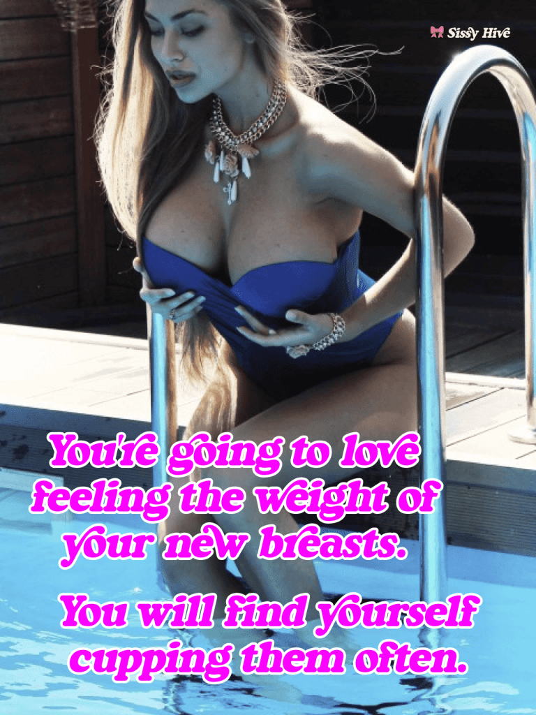 Sissy Breasts Caption 7
