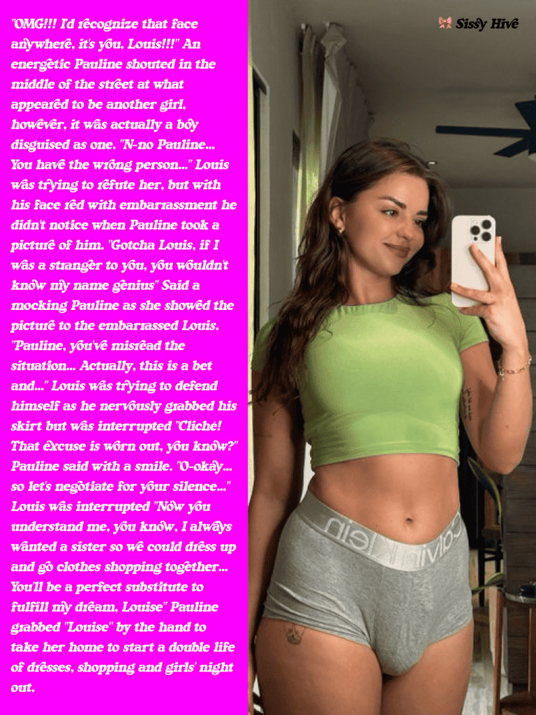 Sissy Caught Captions 6