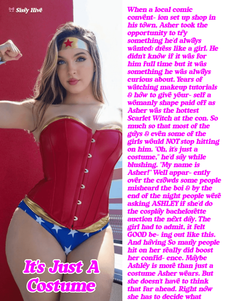 Sissy Cosplay Captions 9