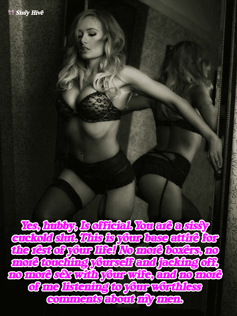 Sissy Cuckold Captions 6