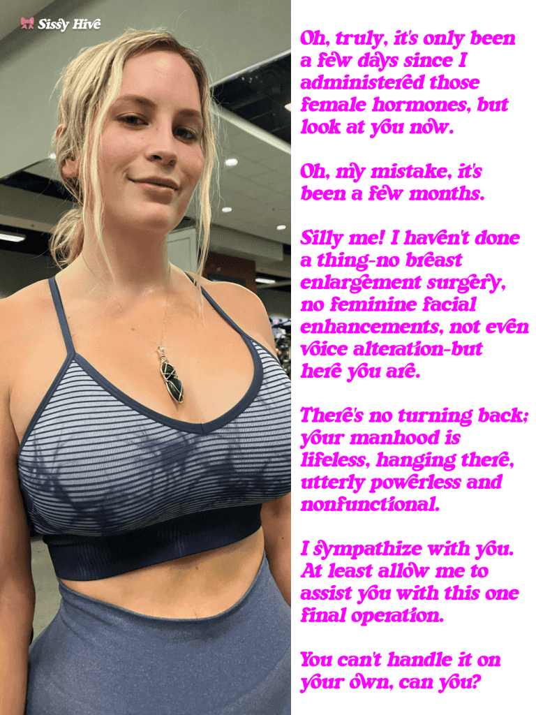 Sissy Hormones Caption 10