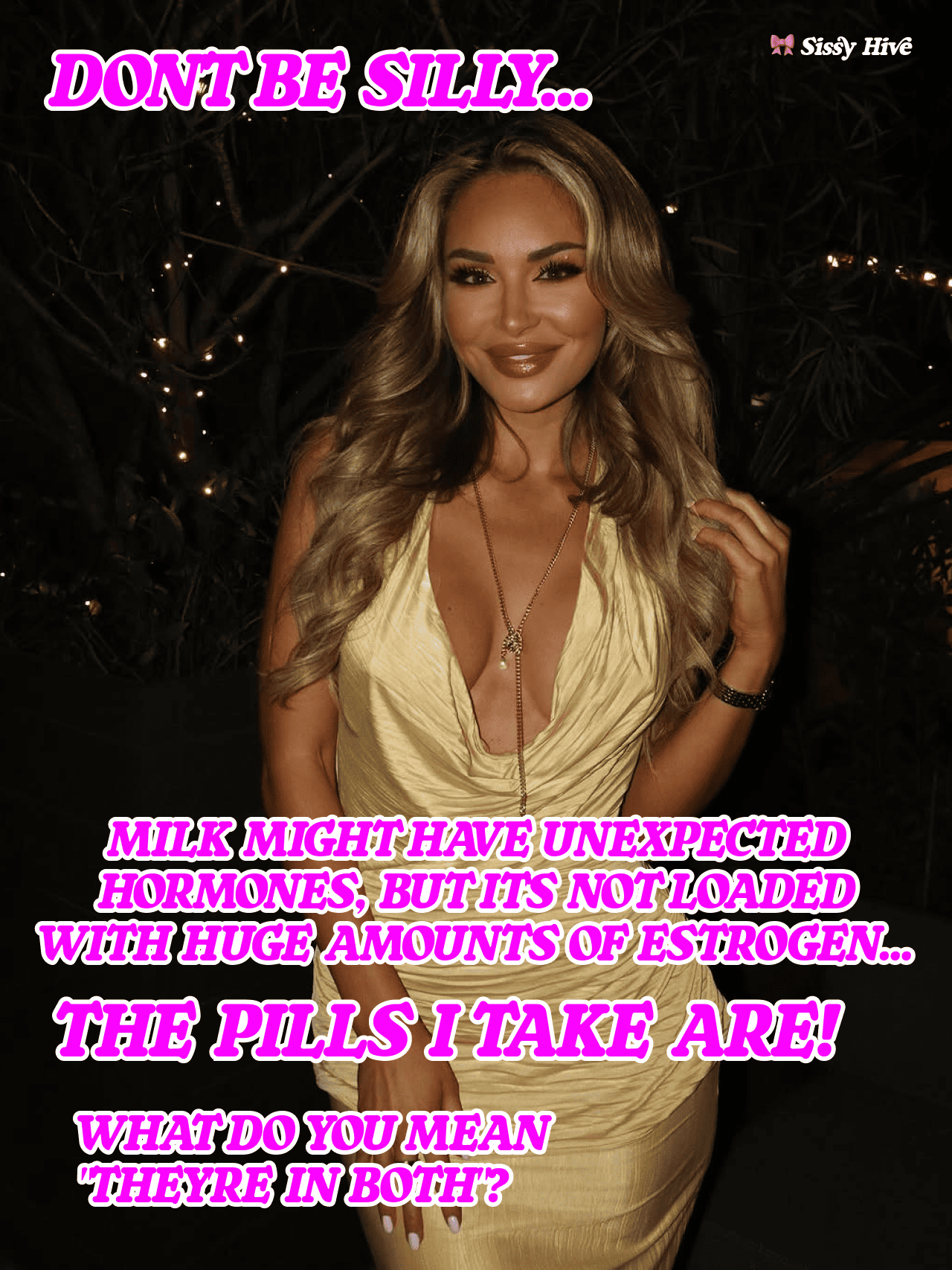 Sissy Hormones Caption 2