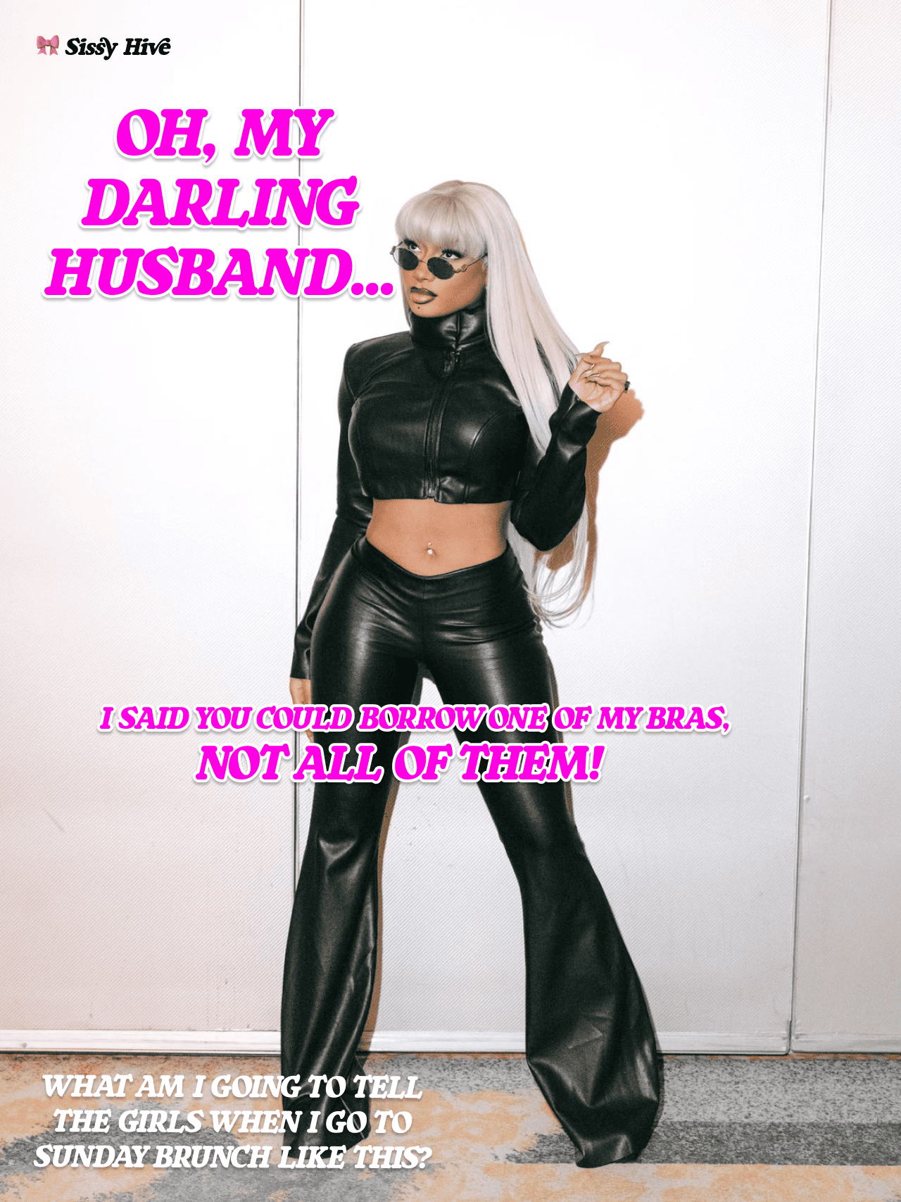 Sissy Husband Captions: Cute & Teasing Lines - Sissy Hive