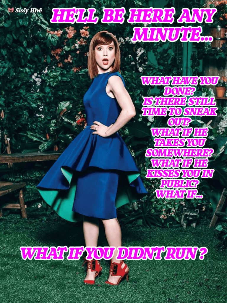 Sissy Kiss Caption 9